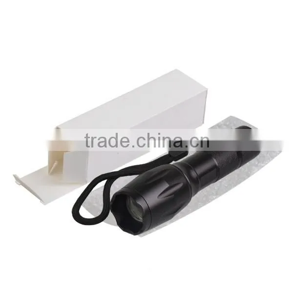 Waterproof Glow In The Dark G700 E17 Type Bicycle Zoomable Latern Lamp Light & 9 LED Rear Light Set