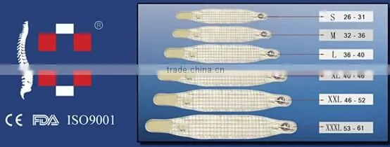 Inflatable pain-relief lumbar traction belt with CE Certificate