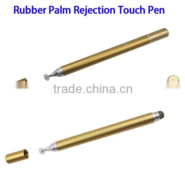 New Arrivals Rubber Palm Rejection Stylus Touch Pen for Tablet, 2 in 1 Tablet Touch Pen