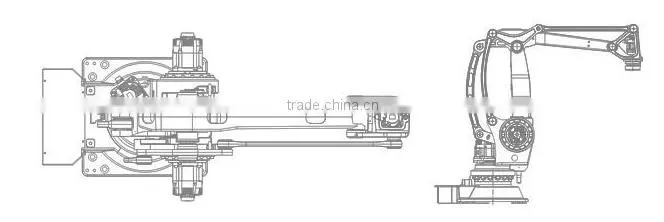 new technology multi-joint industrial robot