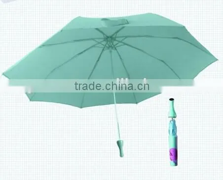 promotion best gift rose folding bottle umbrella for decoration