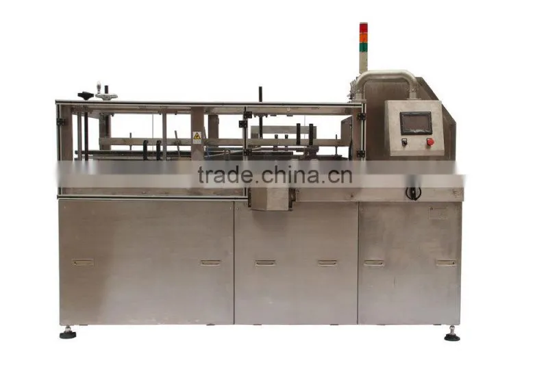 YK-ZX05 Full-automatical drop type case packer for beverage and mineral water bottle
