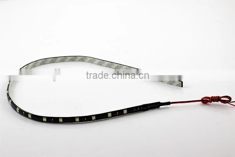 12v dc 60cm 5050 smd 24 LED Strip Light Knight Rider Car Led Lights