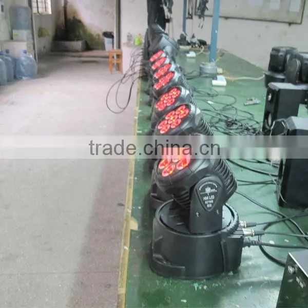 7*8W rgbw4in1 dmx led moving head lighting