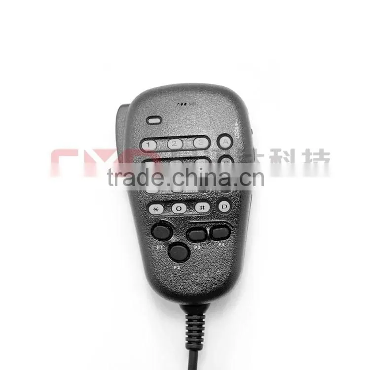 2016 new style military police speaker microphone for two way radiospare parts