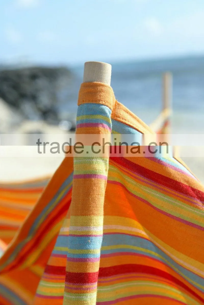 Oxford 7 wooden & steel pole high quality windbreak