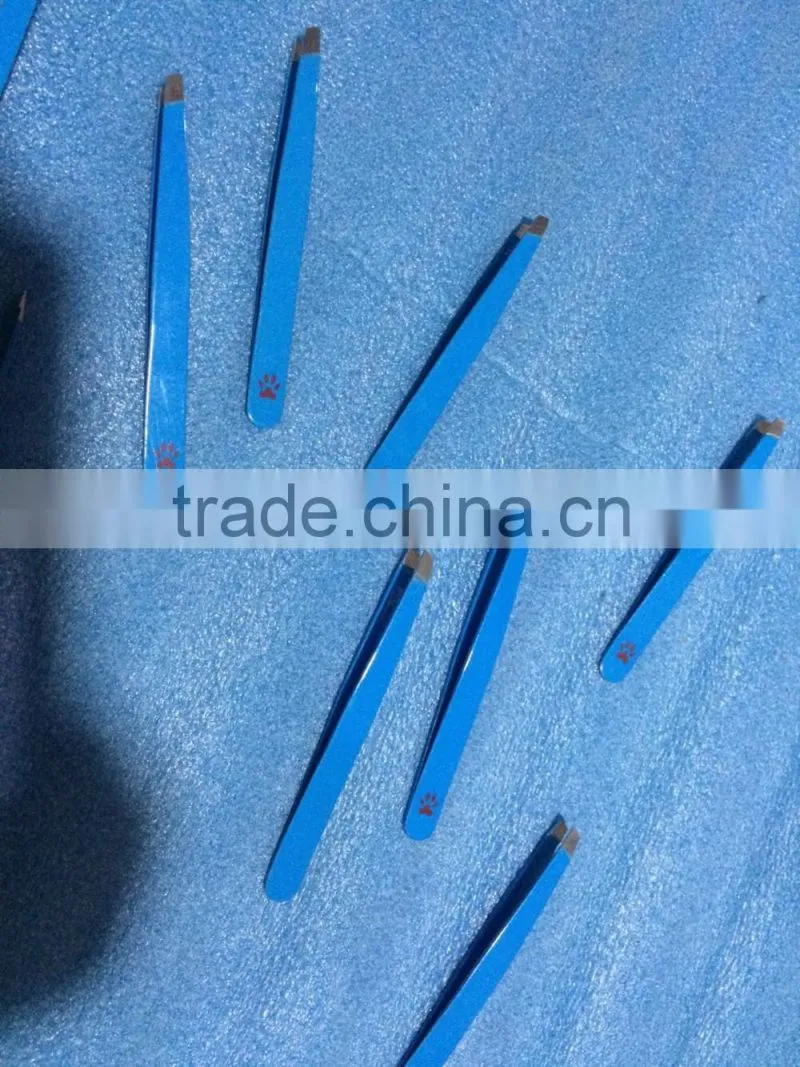 Eyebrow slant tip Beauty Tweezer