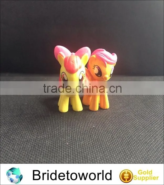 Small toy plastic pony horse