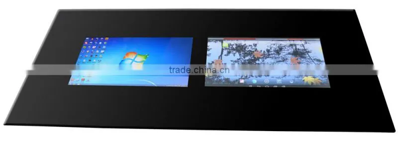 10point capacitive touch 21.5inch for Window and Android Double Operating System coffee touch table