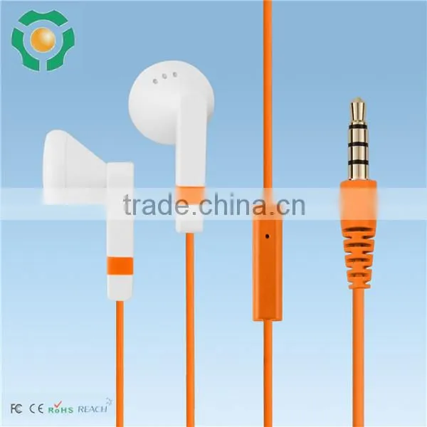 2015 Colorful Cheap Custom In-Ear Earphone Wholesale
