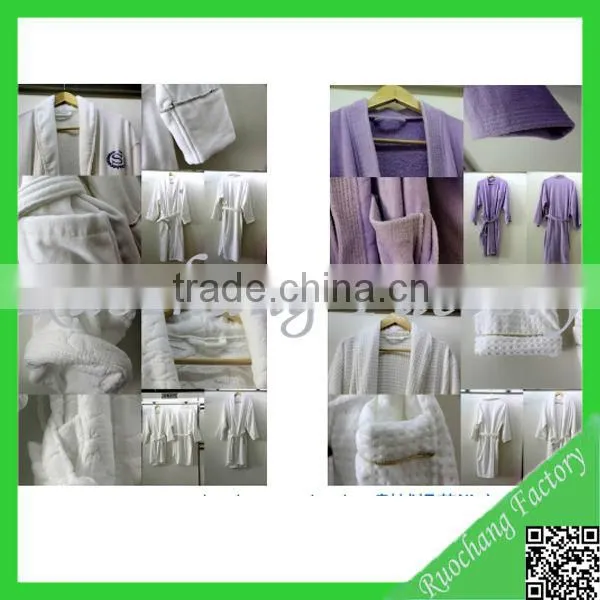 Promotional fleece bath robe&spa bath robes&bath robe set