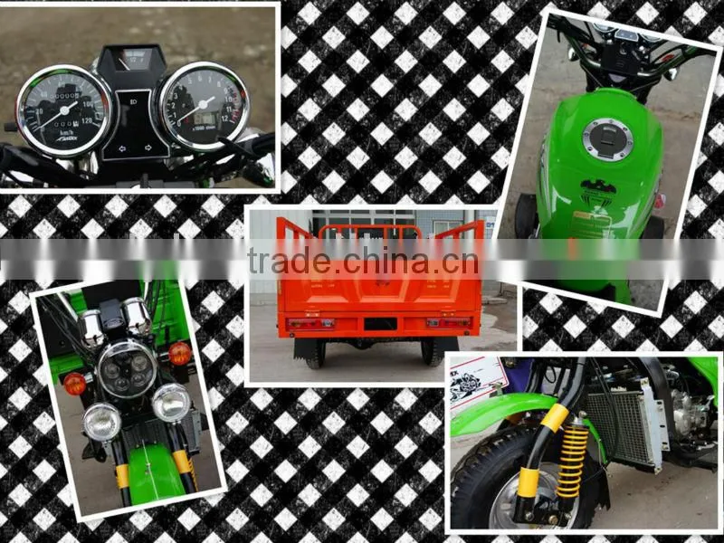 Hydraulic self dumping heavy loading 250cc Cargo Tricycle