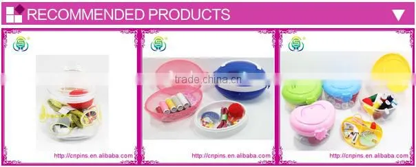 Promotional tape scissor disposable pvc sewing kit