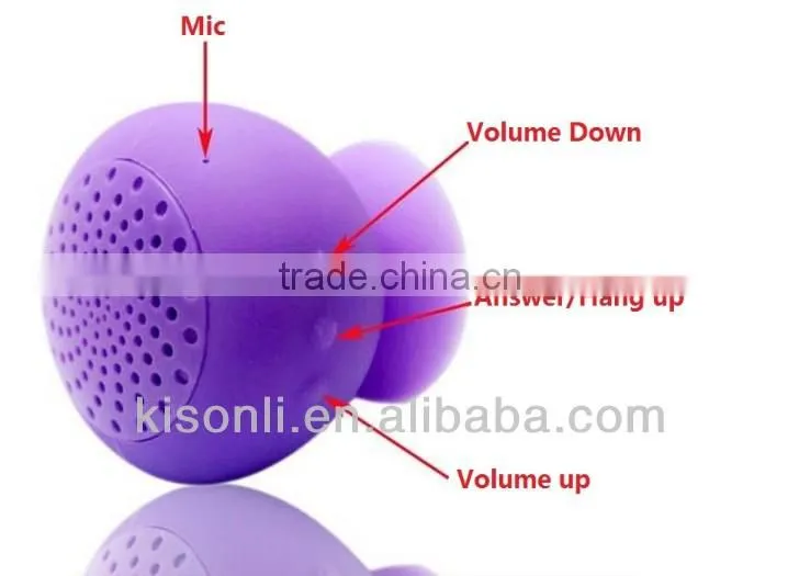 2016 Hot sale waterproof mini speaker bluetooth,waterproof bluetooth Speaker,mini waterproof speaker