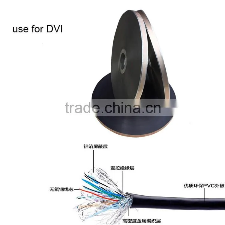 free edge aluminium foil mylar for optic cable