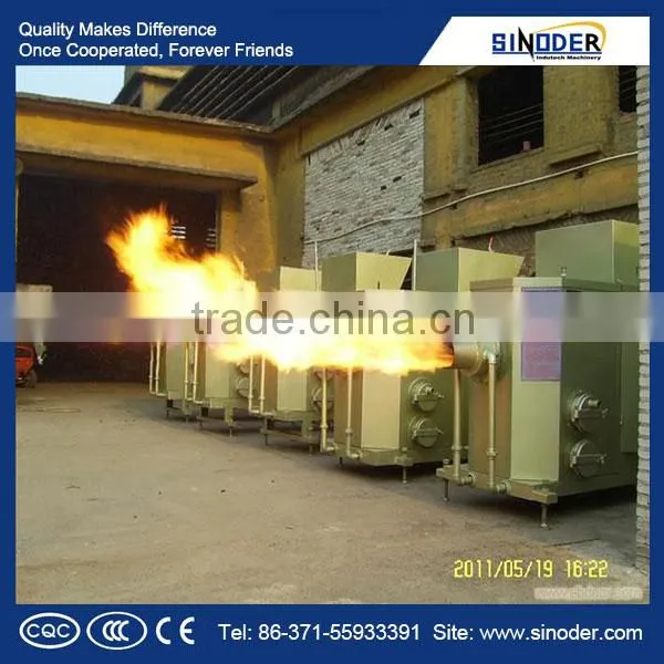 Biomass pellet fired burner for rotary dryer