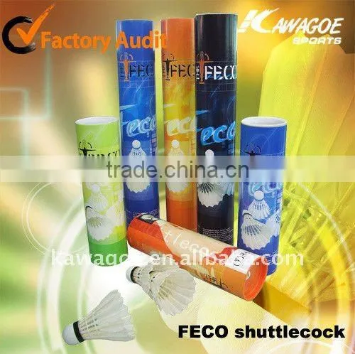 Duck feather badminton