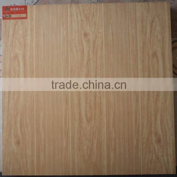 Hot sale 600x600 ceramic wood finish tile