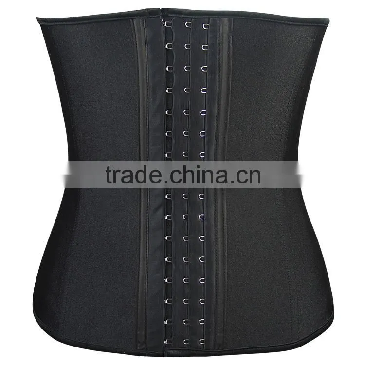 Rubber corset waist trainers