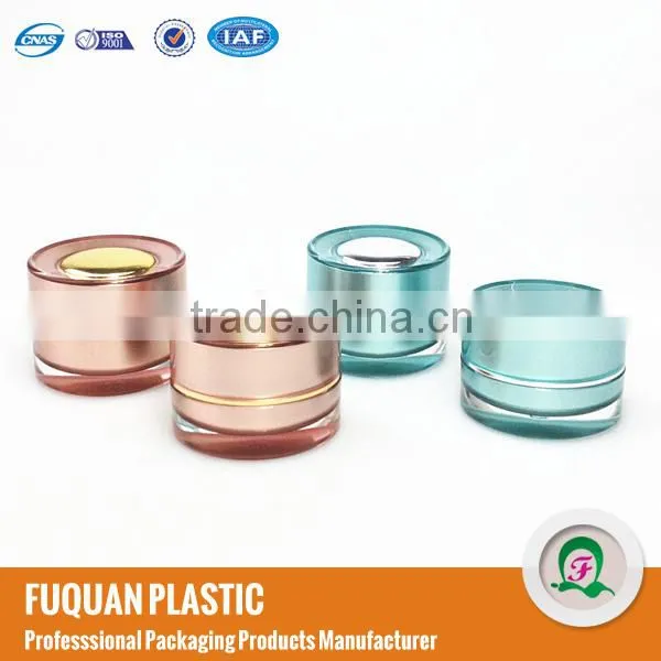2015 new designed Korea Style Luxury acrylic cream jar manufacturer