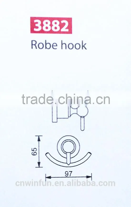 bathroom accessories Solid Brass Antique bronze Robe Hook