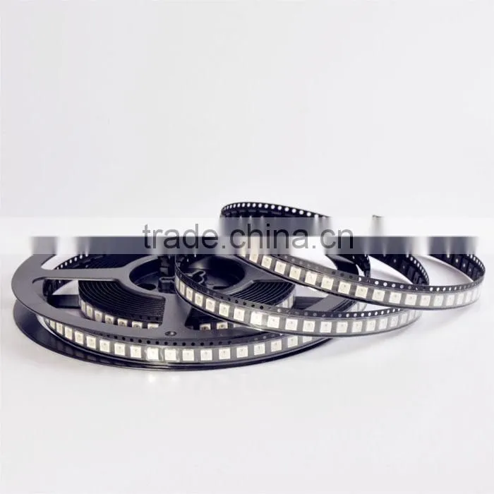 ws2812b SK6812 adressable full color RGB 5050 LED with black frame;with built-in chip