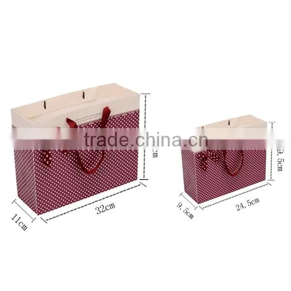 Fashion Designed Colorful Paper Shopping Bag