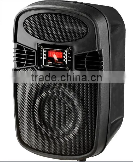 Willico mini Bluetooth battery Speaker with lcd display remorte control
