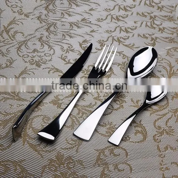 dining flatware hand forged flatware set for hotel restaurant household gift dealer and wholesale