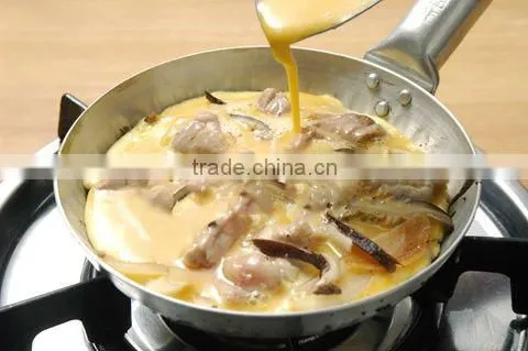 OYAKO Saute Pan with Wood Horizontal handle for DONBURI Rice Bowl