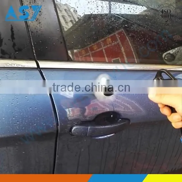 Air blow gun blow off dust with vibrative brush