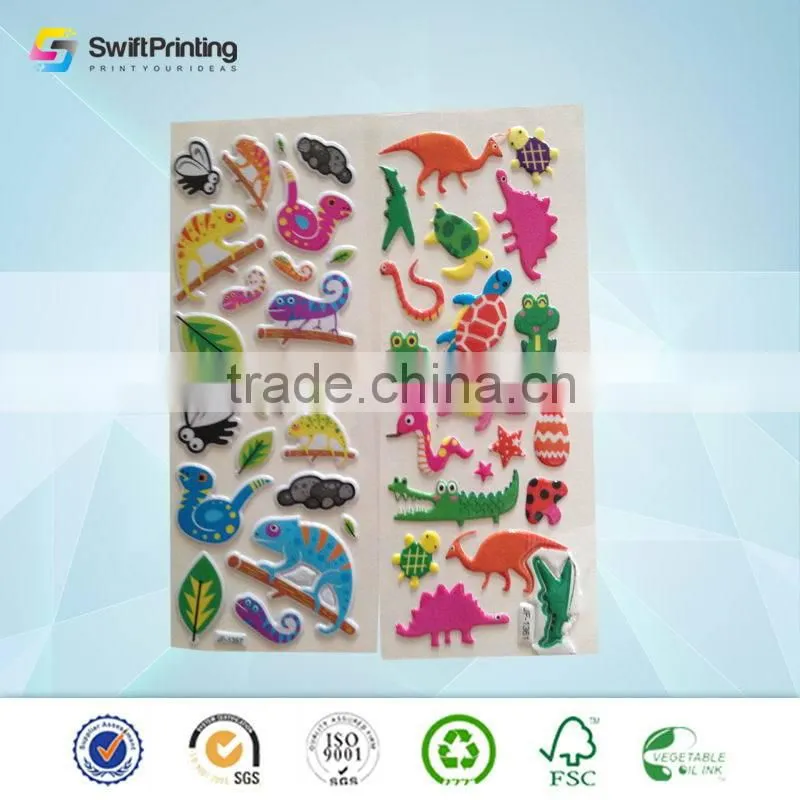 Low price classical label printing sticker