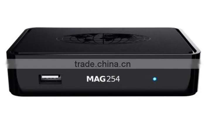 MAG 254 Linux Iptv Set Top Box European IPTV Account QHDTV MAG250 MAG254 ip tv box linux wifi USB Adapter MAG-260 MAG 254