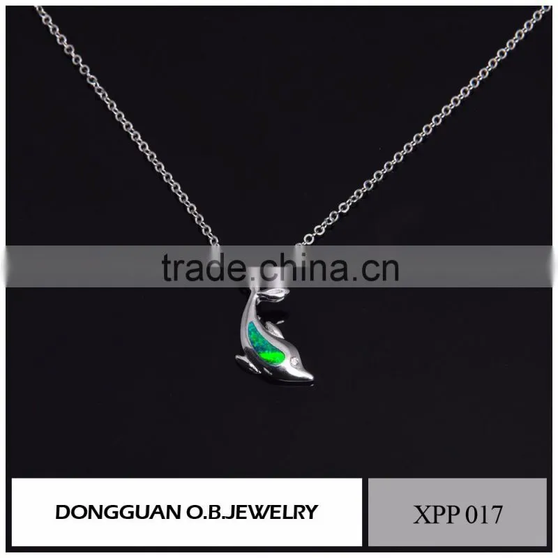 2016 Hot-selling Preety Animal Charm Pendant Necklace Jewelry With Enelmal Craft