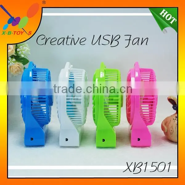 2015 New Design Creative USB Fan Wholesale rechargeable Mini USB Gift Fan