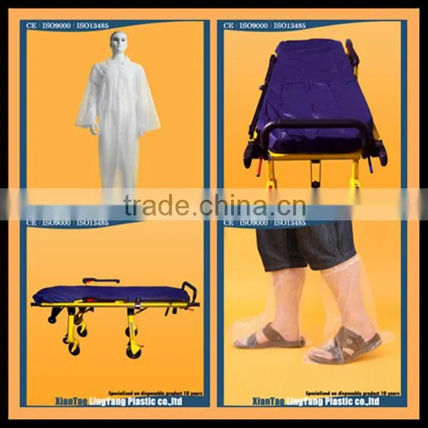 2014 cheap disposable nonwoven c pvc apron