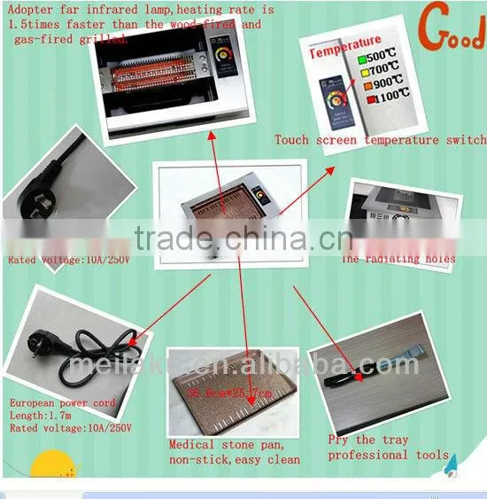 portable barbecue grill for restaurant /teppanyaki grill
