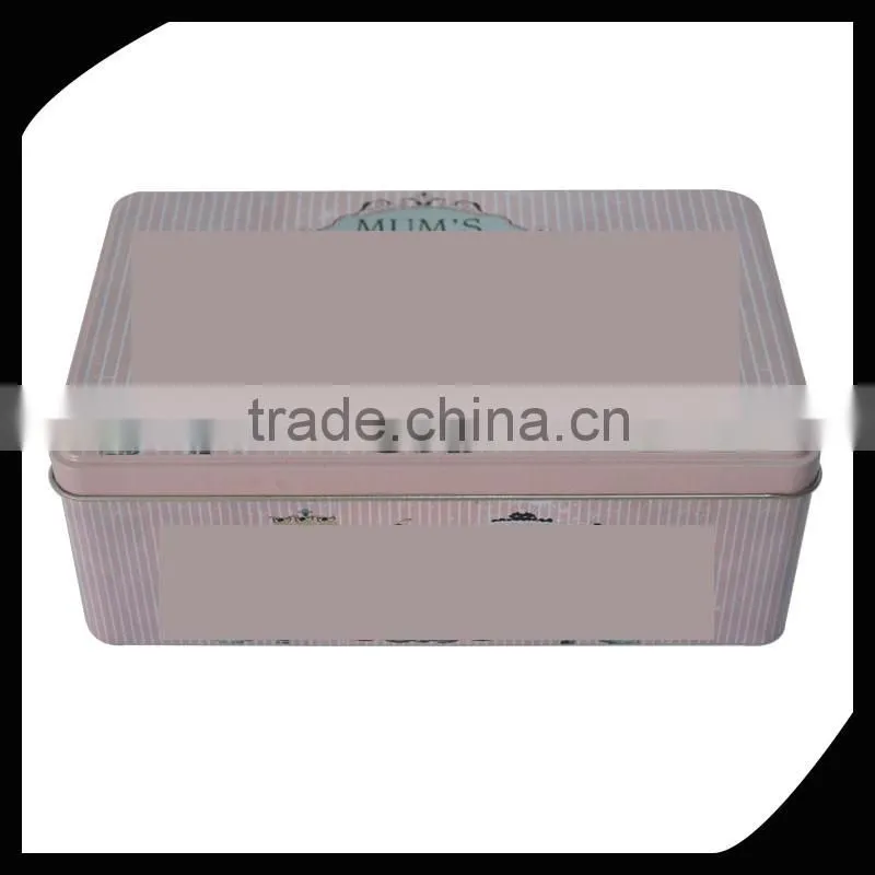hot selling factory price tin box/tin lunch box/rectangle matel tin box for food packaging
