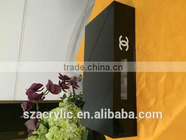 custom black acrylic organizer box