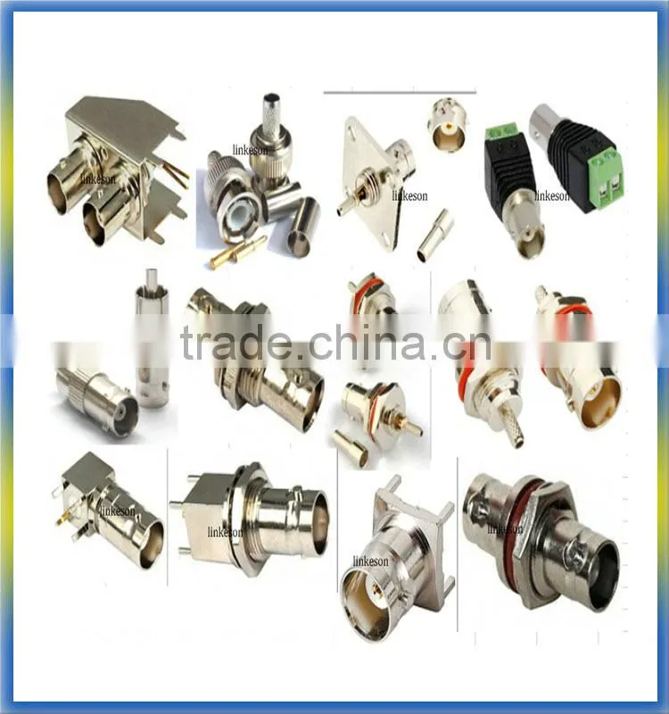 Factory rf coaixal BNC male for RG58 RG59