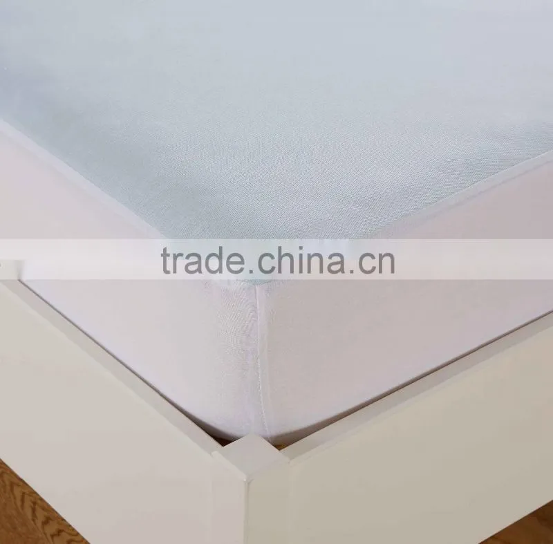 Skirted Twin / Queen Bird Eye Mesh Jersey Bed Fitted Sheet