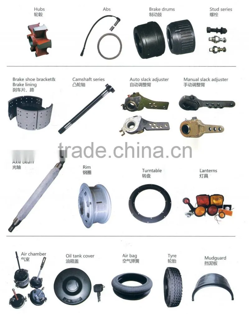 Semi Trailer Suspension Parts