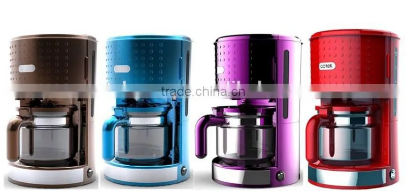 Hot new products for 2016 China supplier coffee maker (10-12 cups) 1.25L with the brew kettle