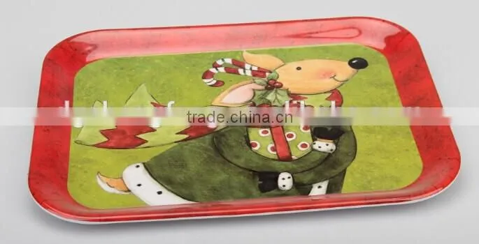 melamine rectangle tray