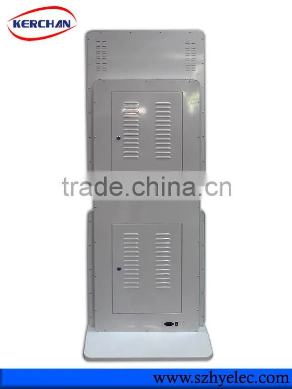 China advertising supplier 42 inch rotating mobile board stand lg screen digital signage hardware