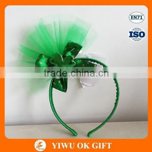 Wholesale Crown Clover St Patricks Day Party Decoration Headband