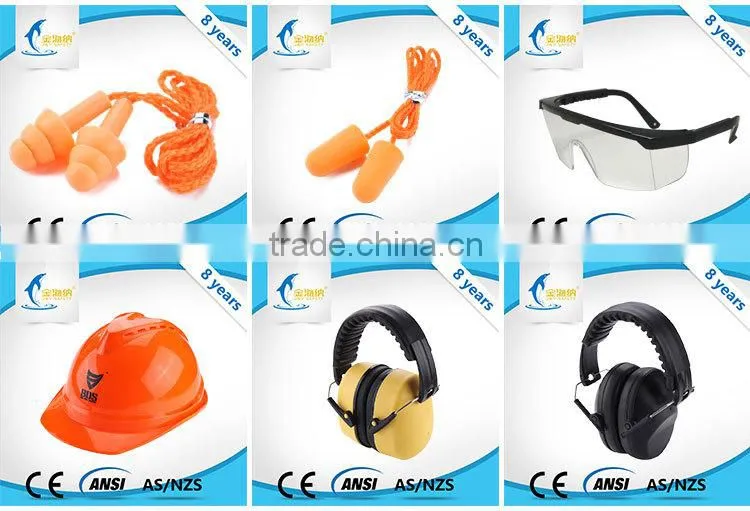 2015 Industrial wireless silicone safety ear buds with canister