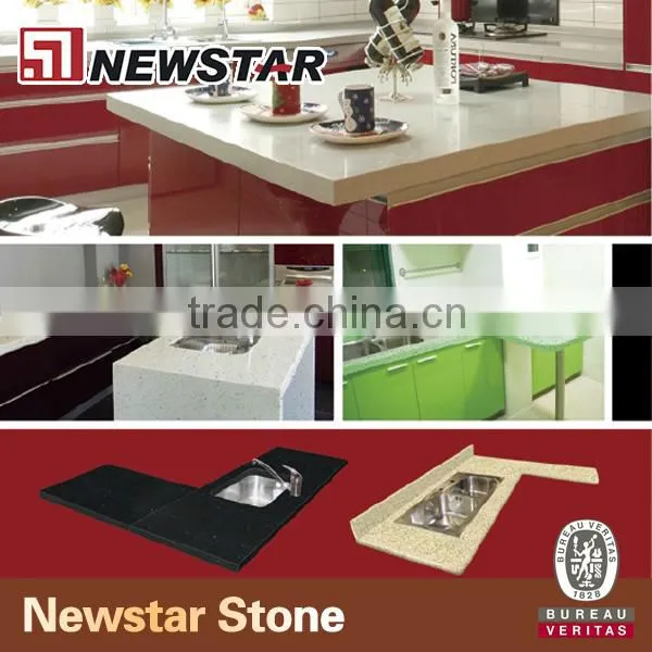 Newstar prefab composite granite countertops