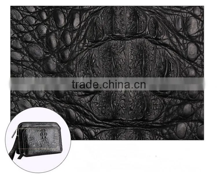 Zipper Clutch Wallet Custom Leather Bag Clutch Bag Genuine Crocodile Bag Men Luxury Wallet Clutch
