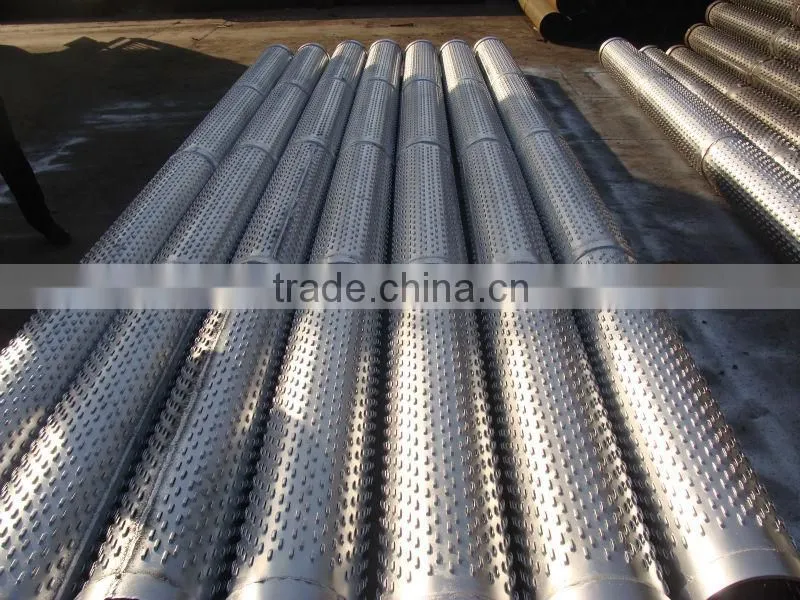 factory carbon steel bridge slot pipe for water